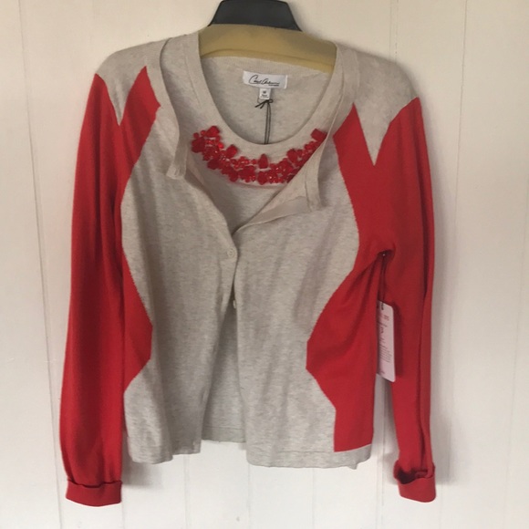 CAbi Sweaters - CAbi Hourglass Cardigan Sweater Combo Size Medium